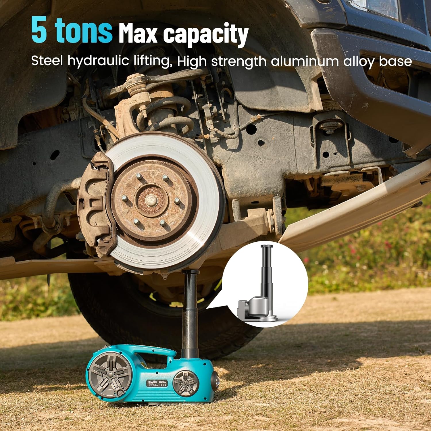TitanLift™  | 5T Hydraulic Electric Car Jack Kit