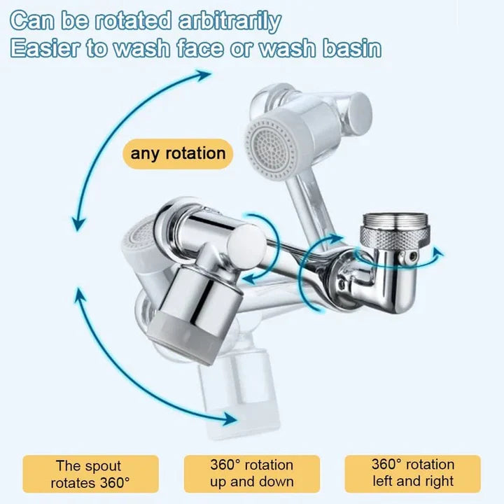 Universal 1080° Swivel Faucet Aerator